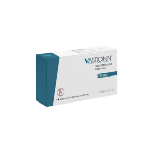 Vastionin 20 mg con 30 cápsulas