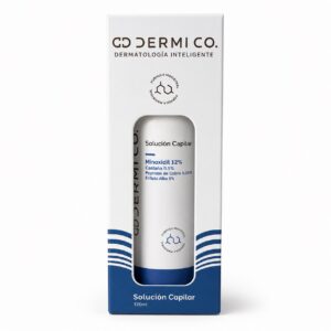 Minoxidil 12 % Dutasterida 0.5 % pepetidos de cobre. Dérmico